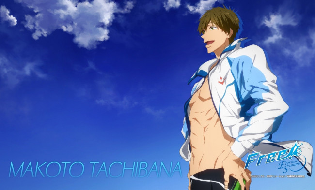 Обои картинки фото аниме, free, парень