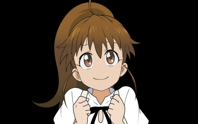 Обои картинки фото аниме, unknown,  другое, фон, взгляд, девушка