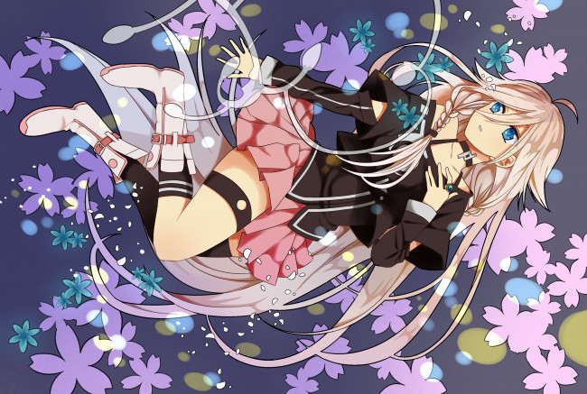 Обои картинки фото аниме, vocaloid, девушка