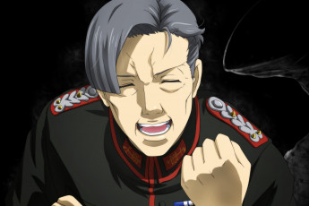 Картинка аниме youjo+senki soldier manga medal germany man seifuku asian military asiatic oriental powerful official angry anime youjo senki