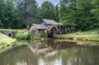 Картинка природа реки озера река лес