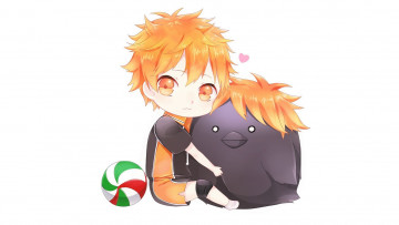 Картинка аниме haikyuu хината сё