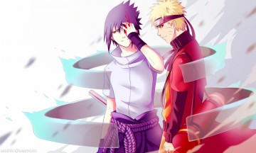 Картинка аниме naruto наруто uzumaki арт sasuke uchiha сусаноо susanoo