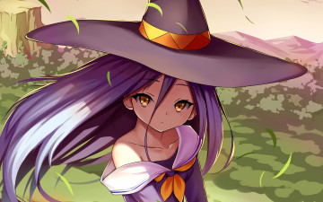 Картинка аниме no+game+no+life фон взгляд девушка