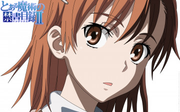 Картинка аниме toaru+majutsu+no+index фон взгляд девушка