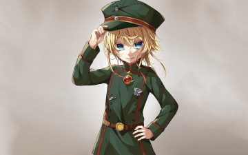 Картинка аниме youjo+senki tanya degurechaff