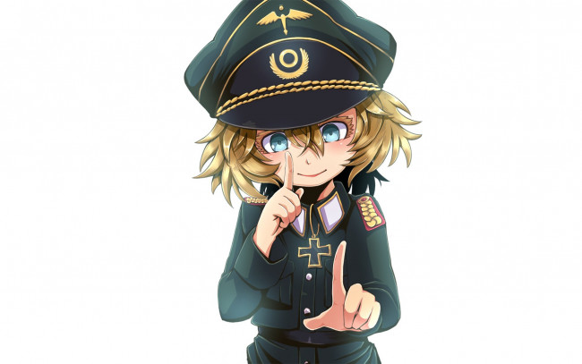 Обои картинки фото аниме, youjo senki, tanya, degurechaff