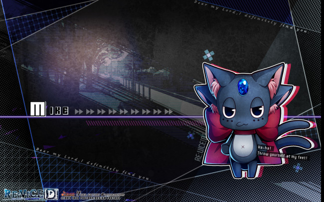 Обои картинки фото re,  vice, аниме,  vice , уши, хвосты, существо, майк