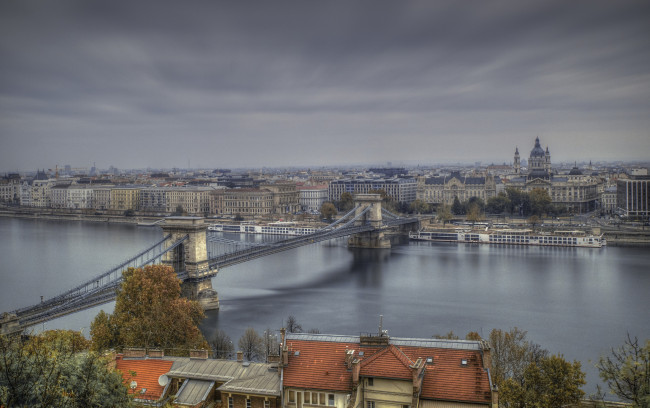 Обои картинки фото budapest,  hungary, города, будапешт , венгрия, панорама
