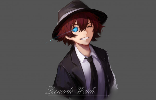 Обои картинки фото аниме, kekkai sensen, leonardo, watch