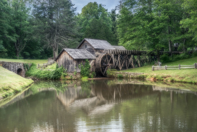 Обои картинки фото природа, реки, озера, река, лес