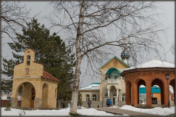 Картинка города -+православные+церкви +монастыри вера строения михайло афонская закубанская пустынь гора физибаго республика адыгея поселок победа россия