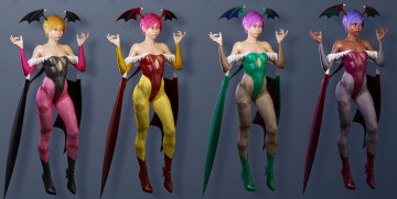 Картинка 3д+графика существа+ creatures фон взгляд девушки