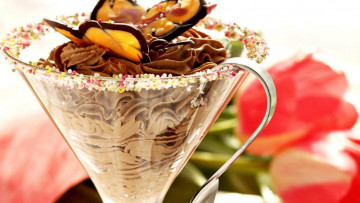 Картинка еда мороженое +десерты десерт креманка