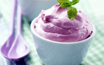 Картинка еда мороженое +десерты мята десерт