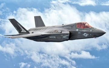 Картинка f-35+lightning+ii +lockheed+martin авиация боевые+самолёты military aircraft fifth generation fighter-bomber f-35 lockheed martin lightning ii