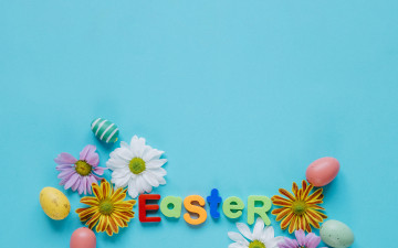 Картинка праздничные пасха фон яйца