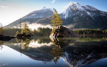 Картинка природа реки озера отражение озеро горы