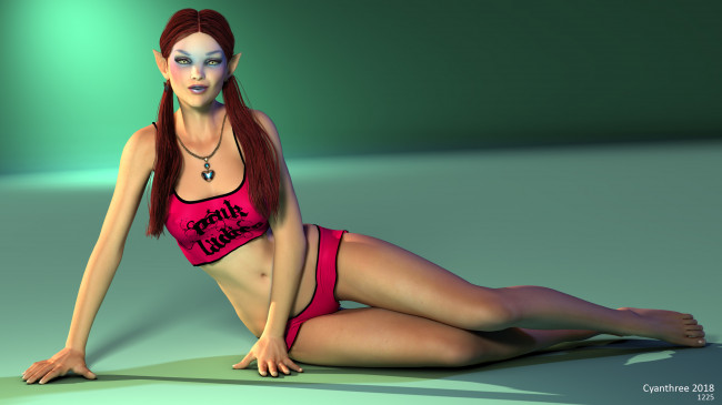 Обои картинки фото 3д графика, эльфы , elves, фон, взгляд, девушка