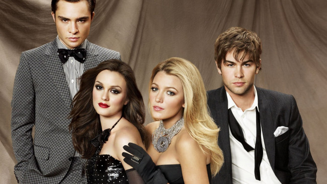 Обои картинки фото кино фильмы, gossip girl, актеры