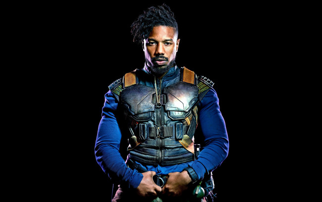 Обои картинки фото кино фильмы, black panther, воин