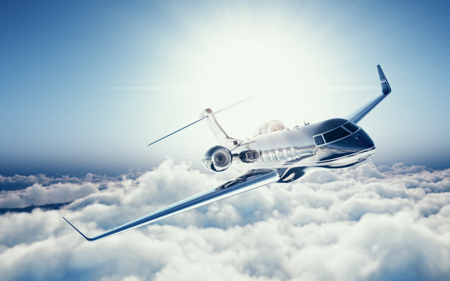 Обои картинки фото learjet 45, авиация, пассажирские самолёты, bombardier, aerospace, passenger, airplane, административный, самолет, private, jet, 4k, learjet, 45