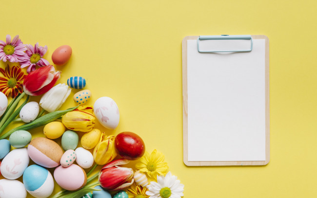 Обои картинки фото праздничные, пасха, фон, яйца