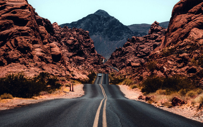 Обои картинки фото природа, дороги, горы, шоссе