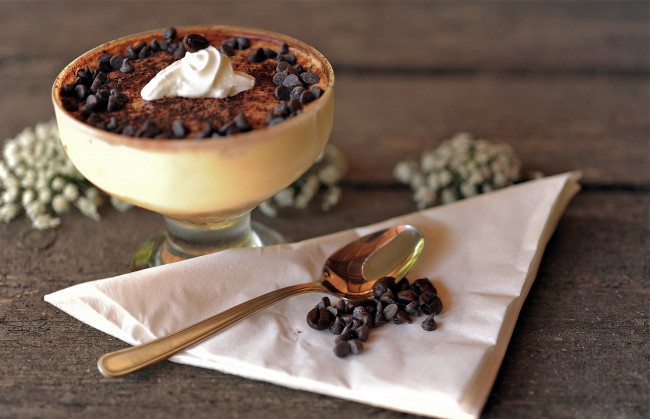 Обои картинки фото еда, мороженое,  десерты, шоколадный, десерт