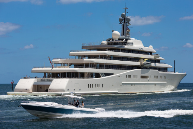 Обои картинки фото my eclipse, корабли, Яхты, суперяхта