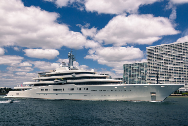 Обои картинки фото my eclipse, корабли, Яхты, суперяхта