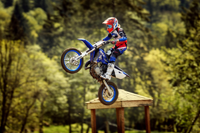 Обои картинки фото спорт, мотокросс, мотоцикл, скорость, гонки