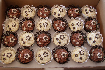 Картинка еда пирожные +кексы +печенье кекс