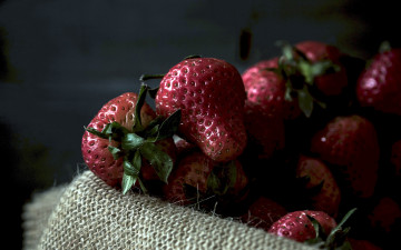 Картинка еда клубника +земляника
