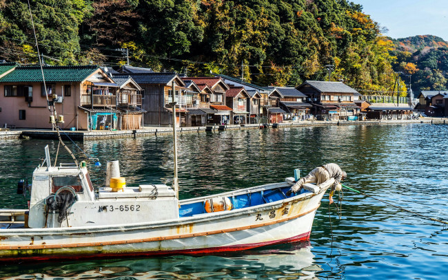 Обои картинки фото корабли, баркасы ,  буксиры, баркас