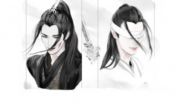 Картинка сюэ+ян+и+сяо+синчень рисованное кино +мультфильмы the untamed неукротимый повелитель чэньцин мосян тунсю mo dao zu shi магистр дьявольского культа