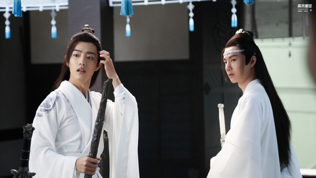 Обои картинки фото кино фильмы, the untamed, вэй, усянь, лань, ванцзы