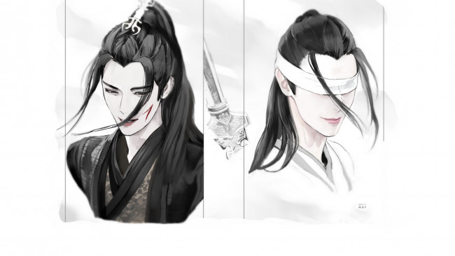 Обои картинки фото сюэ ян и сяо синчень, рисованное, кино,  мультфильмы, the, untamed, неукротимый, повелитель, чэньцин, мосян, тунсю, mo, dao, zu, shi, магистр, дьявольского, культа