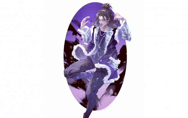 Обои картинки фото 31354, 21475, 35828, 30333, 22836, рисованное, люди, ван, ибо, wang, yi, bo