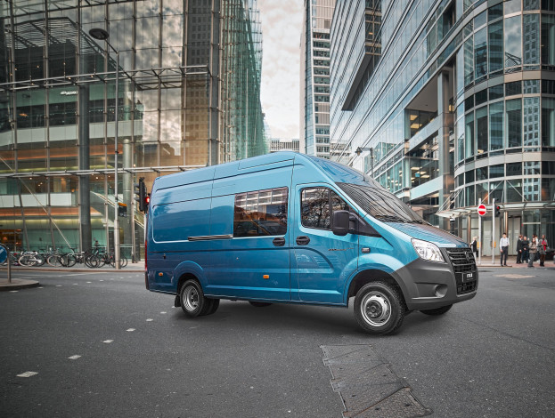 Обои картинки фото газель некст, автомобили, газ, газель, некст, автомобиль, город