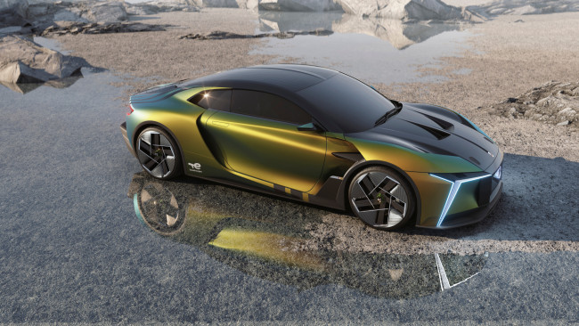Обои картинки фото 2022 ds e-tense performance concept, автомобили, citroen, ds, e-tense, performance, concept, концепт, купе, вид, сверху, ситроен, электромобиль