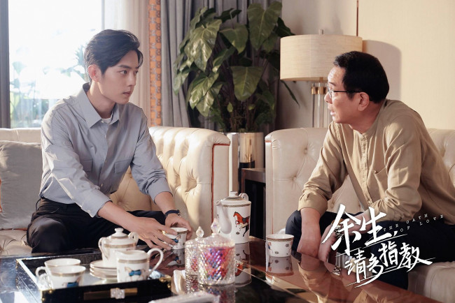 Обои картинки фото кино фильмы, the oath of love, мужчины, разговор