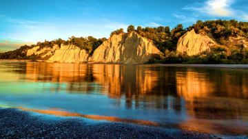 Картинка scarborough+bluffs ontario природа реки озера scarborough bluffs