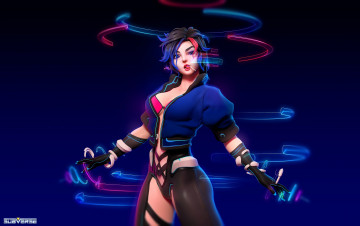 Картинка subverse видео+игры ---другое девушка неон