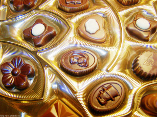 Картинка шоколадные конфеты еда шоколад сладости