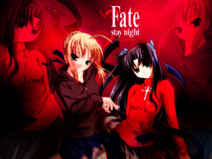Картинка аниме fate stay night