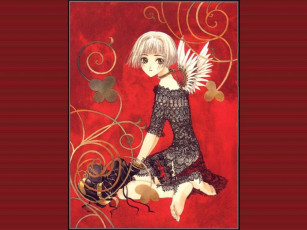 обоя аниме, clover