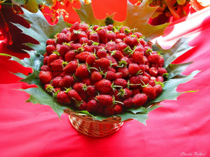 Картинка еда клубника земляника