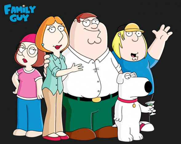 Обои картинки фото мультфильмы, family, guy