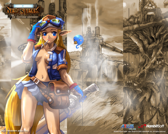 Обои картинки фото видео, игры, neo, steam, the, shattered, continent